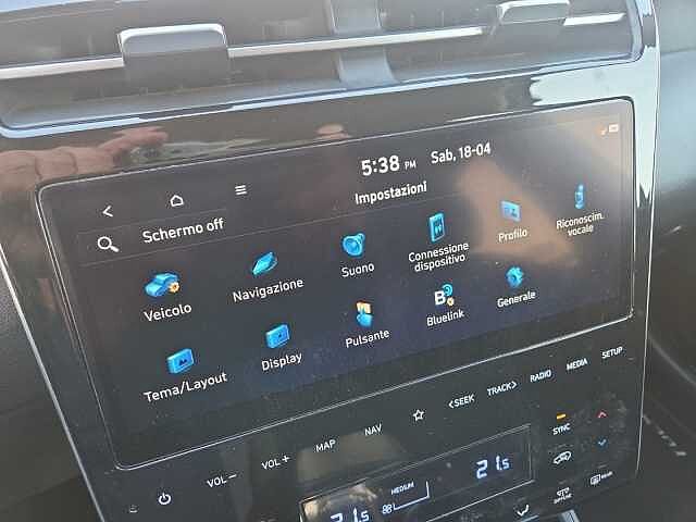 Hyundai TUCSON Hybrid 1.6 HEV 2wd 230cv Xline Auto+Smart Sense+Advanced Blu Petrol