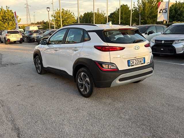Hyundai KONA I 2021 1.6 GDi HEV 141cv XTech 2WD DCT Bianco