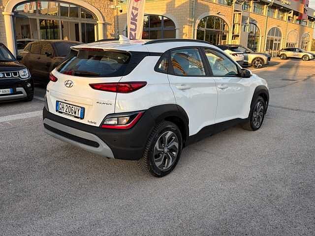 Hyundai KONA I 2021 1.6 GDi HEV 141cv XTech 2WD DCT Bianco