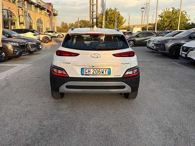 Hyundai KONA I 2021 1.6 GDi HEV 141cv XTech 2WD DCT Bianco