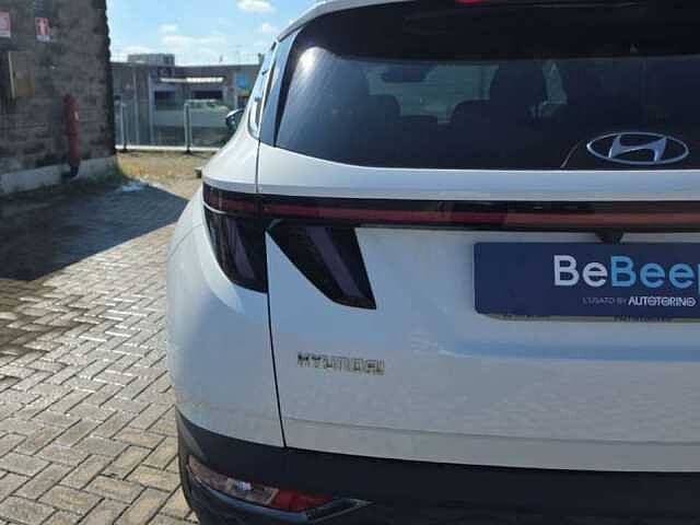Hyundai TUCSON 1.6 T-GDI 48V XLINE 2WD IMT Bianco