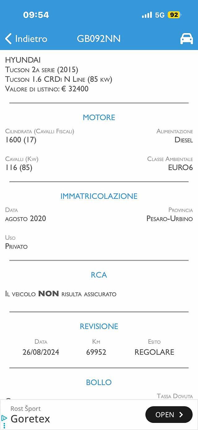 Hyundai TUCSON 1.6 CRDi XPrime