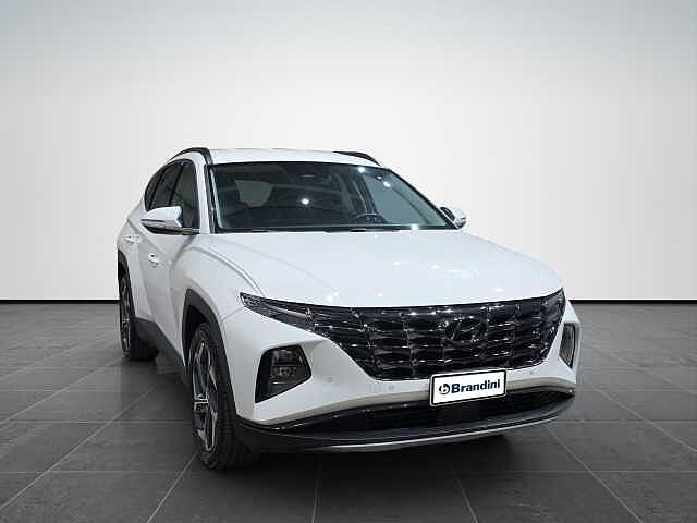 Hyundai TUCSON III 2021 Tucson 1.6 hev Exellence 2wd auto white