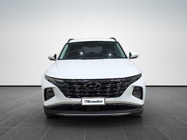 Hyundai TUCSON III 2021 Tucson 1.6 hev Exellence 2wd auto white