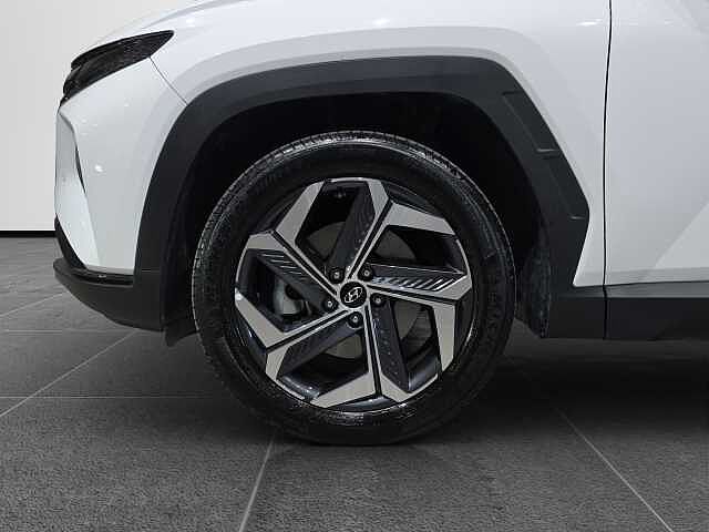 Hyundai TUCSON III 2021 Tucson 1.6 hev Exellence 2wd auto white