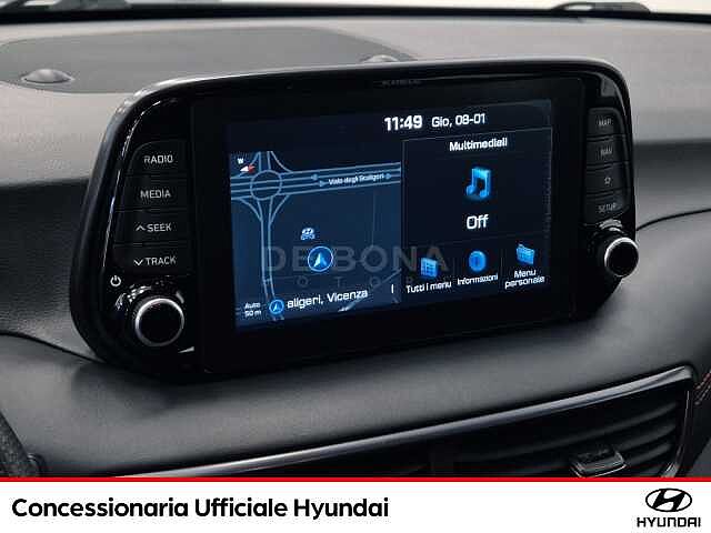 Hyundai TUCSON 1.6 crdi 48v nline safety&sound pack 4wd 136cv dct