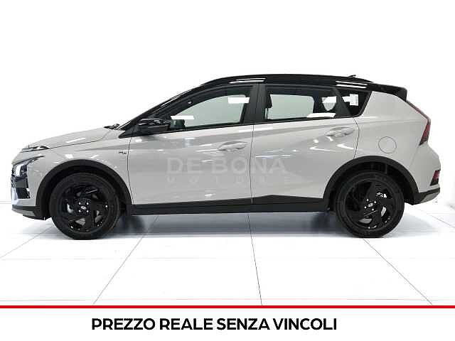Hyundai Bayon 1.0 t-gdi dark line 90cv mt LUMEN GRAY PEARL + BLACK ROOF