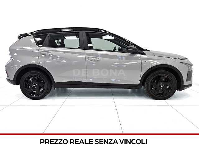 Hyundai Bayon 1.0 t-gdi dark line 90cv mt LUMEN GRAY PEARL + BLACK ROOF