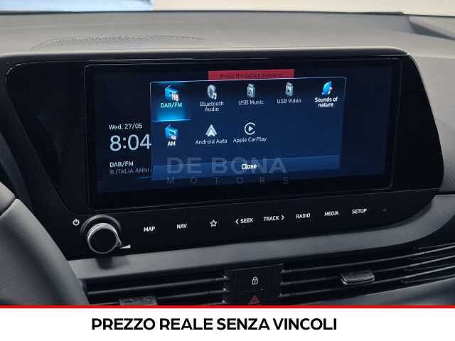Hyundai Bayon 1.0 t-gdi dark line 90cv mt LUMEN GRAY PEARL + BLACK ROOF