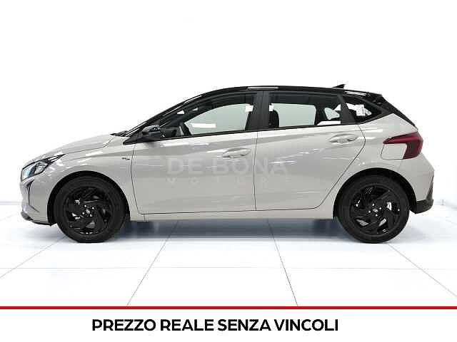 Hyundai i20 1.0 t-gdi dark line 90cv mt LUMEN GRAY PEARL + BLACK ROOF