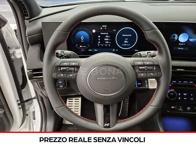 Hyundai TUCSON 1.6 hev nline 2wd 239cv auto SERENITY WHITE