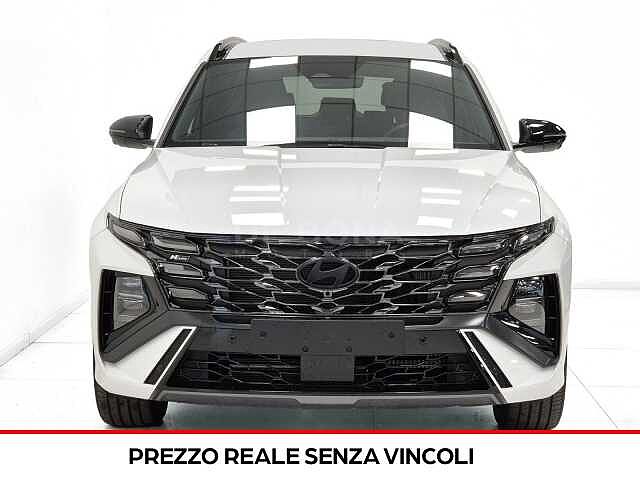 Hyundai TUCSON 1.6 hev nline 2wd 239cv auto SERENITY WHITE