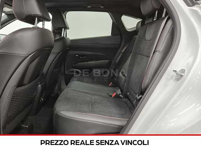 Hyundai TUCSON 1.6 hev nline 2wd 239cv auto SERENITY WHITE