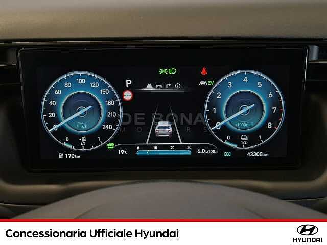 Hyundai TUCSON 1.6 hev nline 2wd auto BIANCO