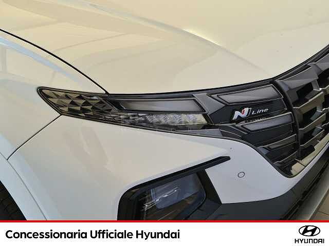 Hyundai TUCSON 1.6 hev nline 2wd auto BIANCO