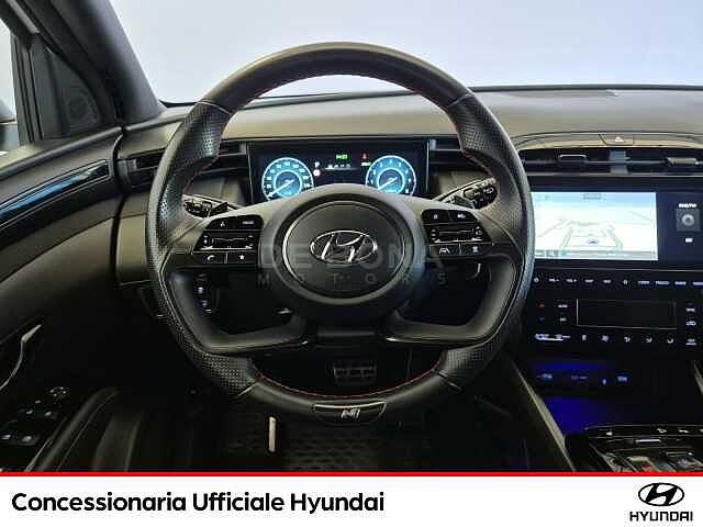 Hyundai TUCSON 1.6 hev nline 2wd auto BIANCO
