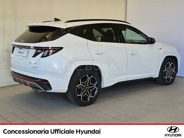 Hyundai TUCSON 1.6 hev nline 2wd auto BIANCO