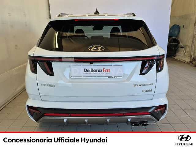 Hyundai TUCSON 1.6 hev nline 2wd auto BIANCO