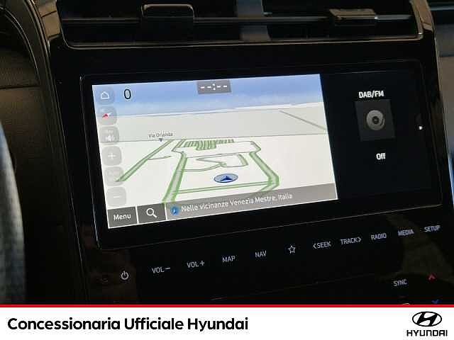 Hyundai TUCSON 1.6 hev nline 2wd auto BIANCO