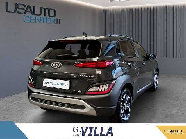 Hyundai KONA 1.6 gdi hev 2wd 141cv dct Xline Grigio