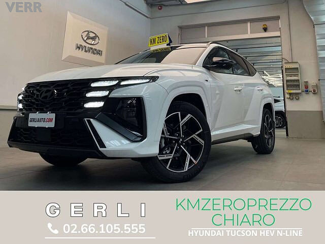 Hyundai TUCSON 1.6 hev NLine 2wd auto / km zero / PREZZO REALE