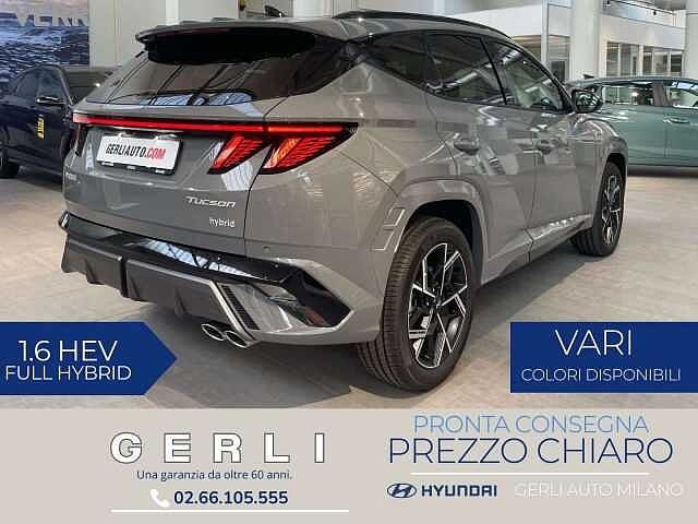 Hyundai TUCSON 1.6 hev NLine 2wd auto/ km zero LUGLIO 2025