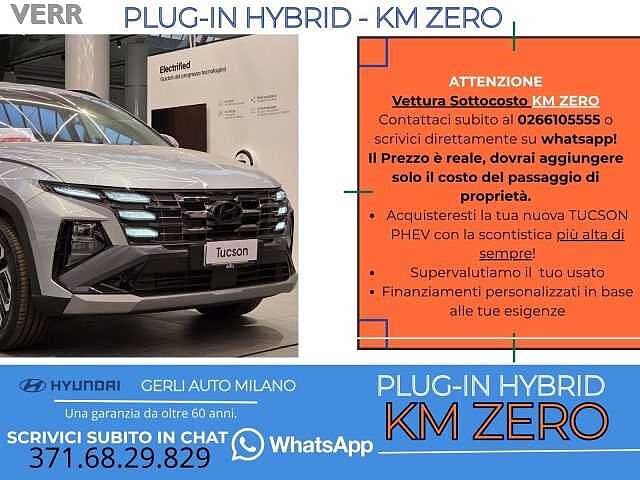 Hyundai TUCSON TUCSON 1.6 phev Exellence 2wd auto /PLUG-IN KMZERO