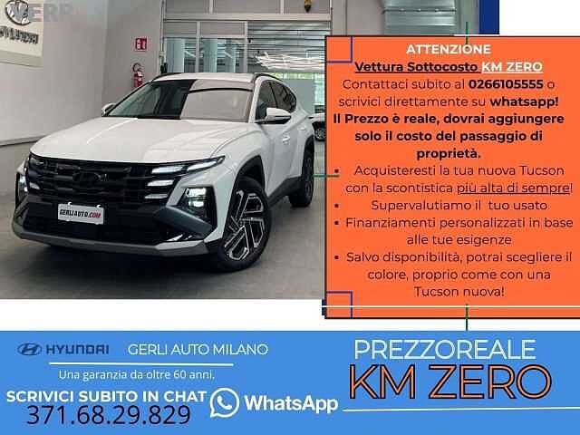Hyundai TUCSON 1.6 hev Exellence 2wd auto- KM ZERO 09/2025 PROMO