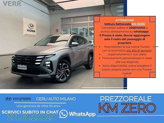 Hyundai TUCSON 1.6 hev Exellence 2wd auto- KM ZERO 09/2025 PROMO