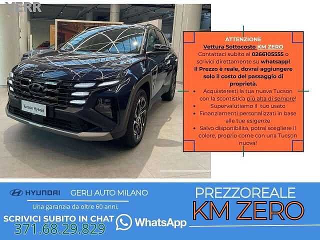 Hyundai TUCSON 1.6 hev Exellence 2wd auto- KM ZERO 09/2025 PROMO