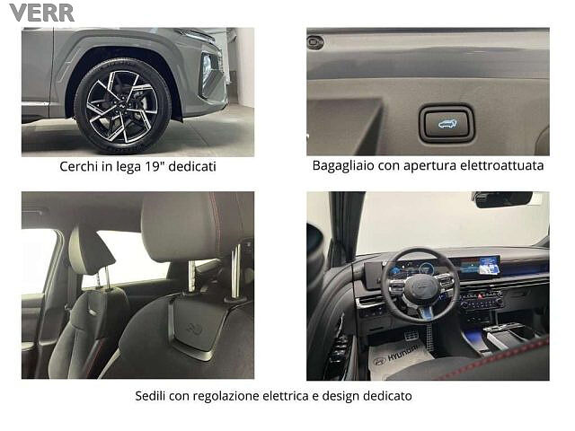 Hyundai TUCSON 1.6 hev NLine 2wd auto / km zero / PREZZO REALE