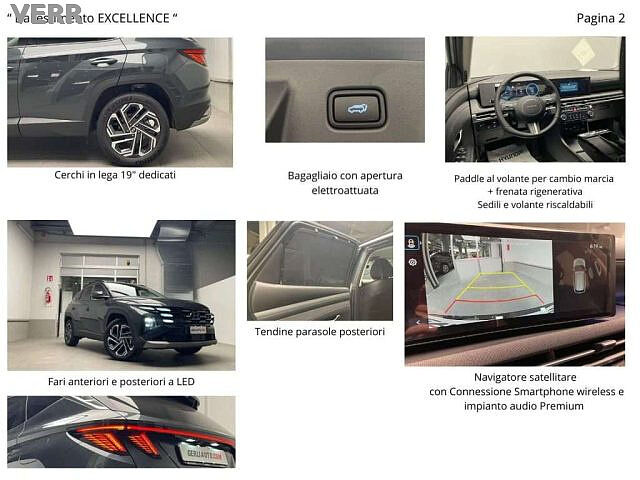 Hyundai TUCSON 1.6 hev Exellence 2wd auto- KM ZERO 11/2025