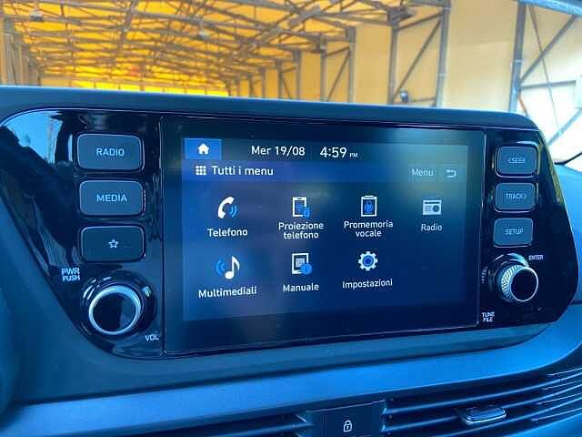 Hyundai i20 1.2 MPI 84cv ConnectLine Grigio