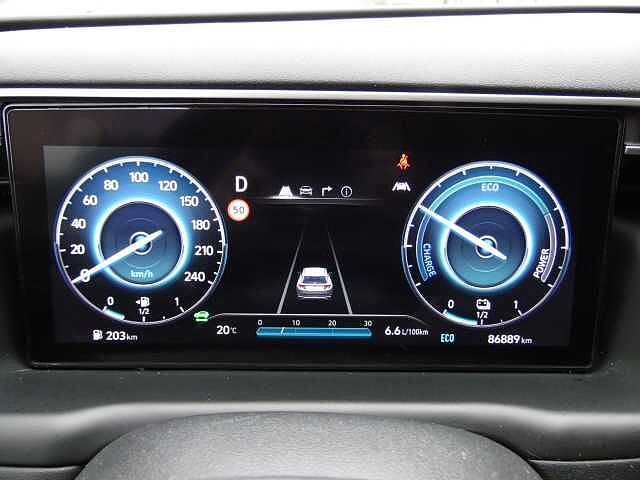 Hyundai TUCSON 1.6 HEV aut.Xline + TETTO NERO TAGLIANDATA HYUNDAI